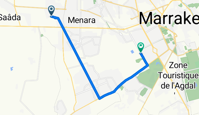 quick Menara route