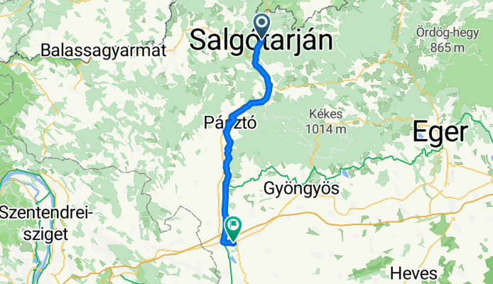From Salgótarján to Hatvan