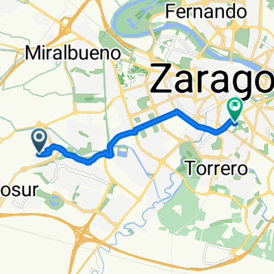 De Calle de Antonio Vivaldi a Zaragoza