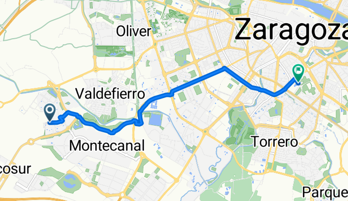 De Calle de Antonio Vivaldi a Zaragoza