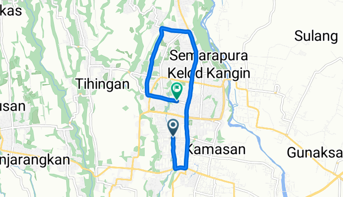 Jalan Kenyeri No.45 to Jalan Plawa