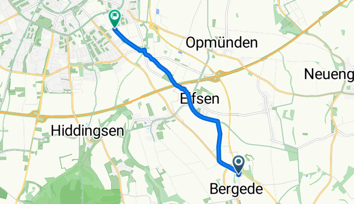 Trellenweg, 索斯特 nach Elfser Weg, 索斯特