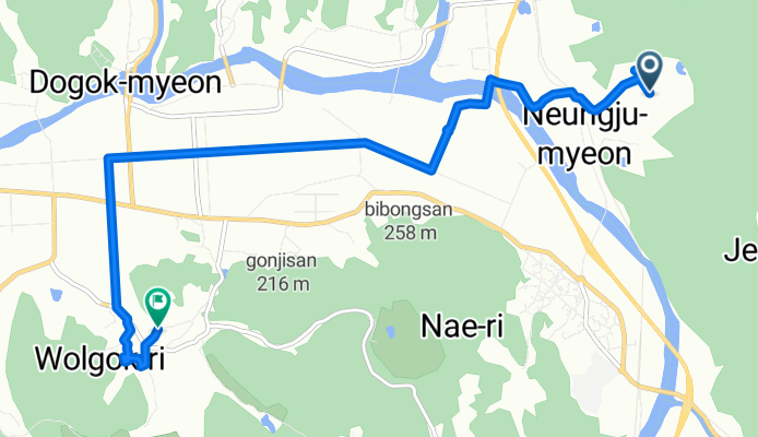 능주면 66-1 ~ 도곡면 174-1