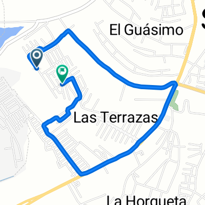 De Urbanización la trinidad a Urbanización la trinidad