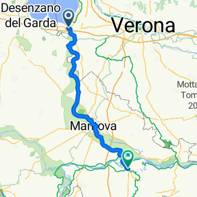 Von Peschiera del Garda bis San Benedetto Po