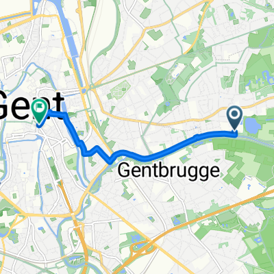 Panhuisstraat, Destelbergen naar Brabantdam, Gent