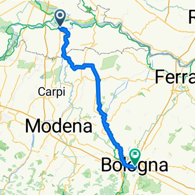 Von San Benedetto Po bis Bologna