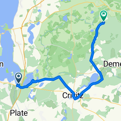 3,Etappe Warnow, Raben Steinfeld nach Schloss Kaarz