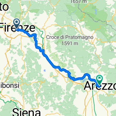Von Florenz bis Arezzo