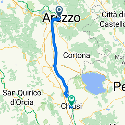 Von Arezzo bis Chiusi