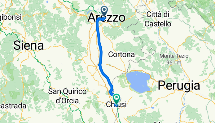 Von Arezzo bis Chiusi