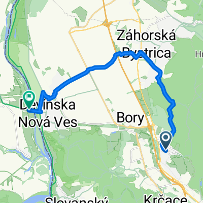 От Studenohorská до Markthof