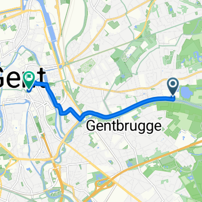Panhuisstraat, Destelbergen naar François Laurentplein, Gent