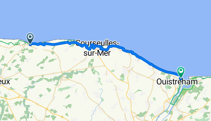 From Ouistreham to Deauville