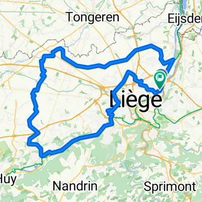 Route in Liège