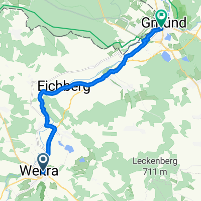 Sparkasseplatz nach Bahnhofstraße