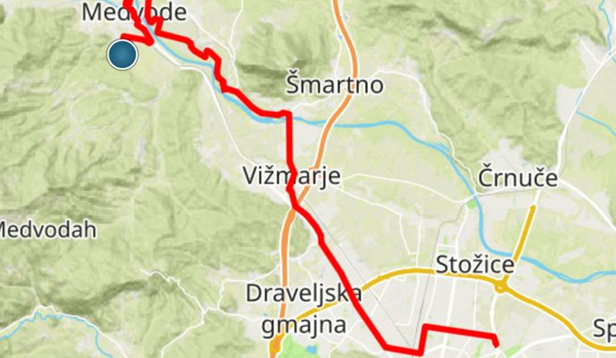 Photo 2 of the Bikemap route "Uri Soča-Verje-Stan-NC10 27082025"