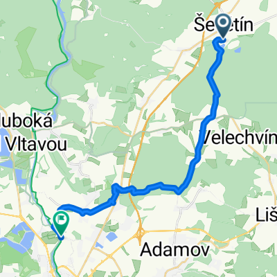 Ševětín, Ševětín nach České Budějovice 2, Budweis