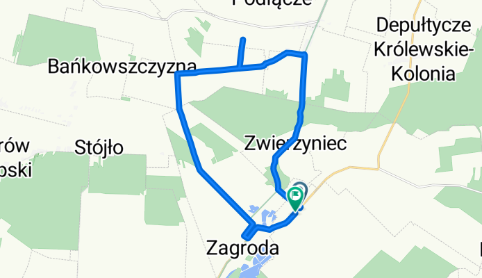 Żdżanne, Siennica Różana do Żdżanne, Siennica Różana