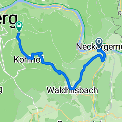 Falltorstraße nach Königstuhl