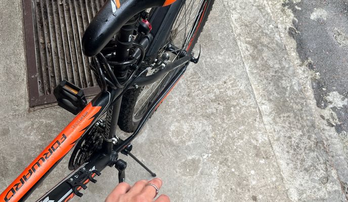 Photo 1 of the Bikemap route "Сосновая улица, Гомель до Сосновая улица, Гомель"