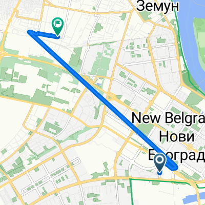 Jurija Gagarina, Belgrade to Херцеговачка, Belgrade