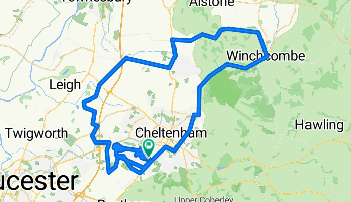 Lovely long solo- ride