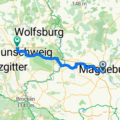 Langer Weg, Magdeburg nach Daimlerstraße, Braunschweig