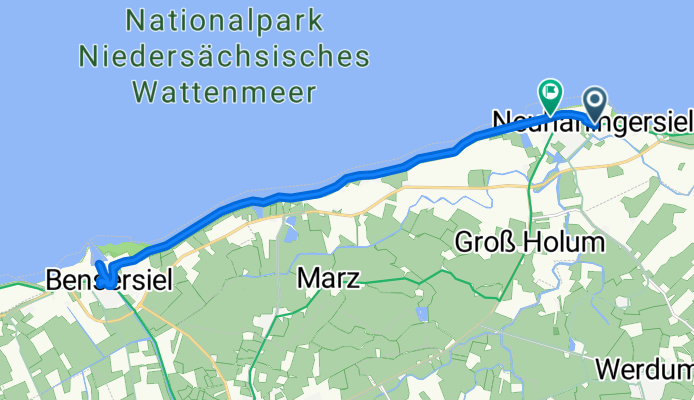 Neuharlingersiel - Bensersiel