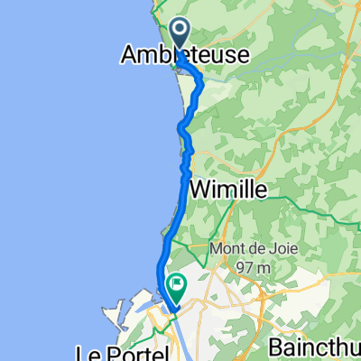 Rue de Marquise nach Rue Victor Hugo