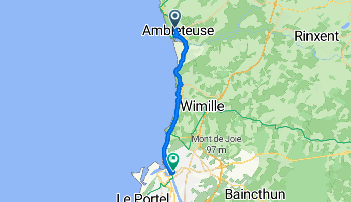 Rue de Marquise nach Rue Victor Hugo