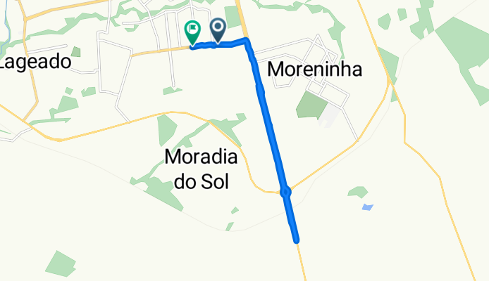 Avenida dos Cafezais, Campo Grande a Avenida dos Cafezais, Campo Grande