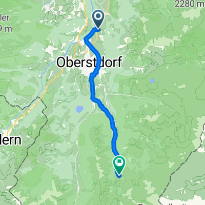 Rubi nach Trettachtal