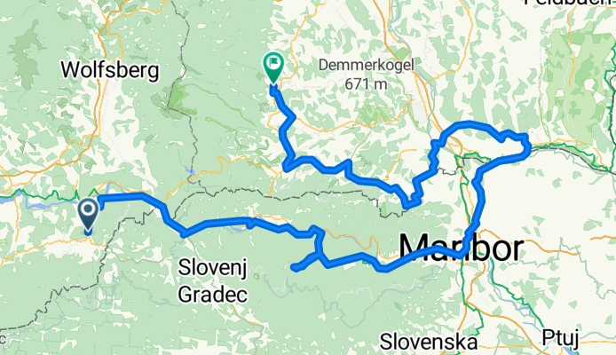 Wein und modal split