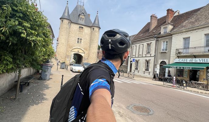 Photo 2 of the Bikemap route "Forêt Joigny"