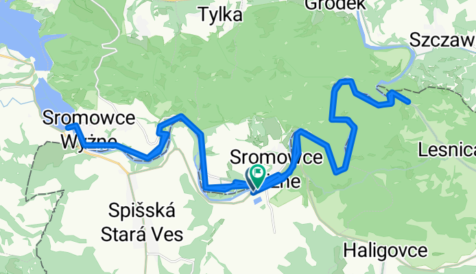 Červený Kláštor do Červený Kláštor