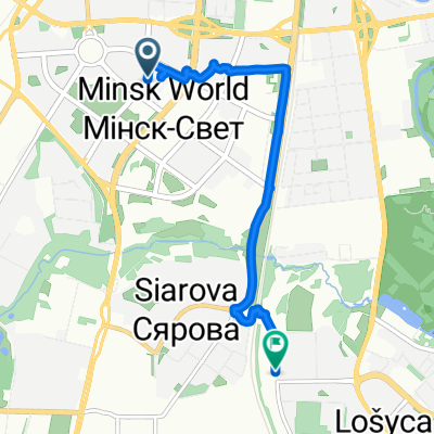 Маршрут в улица Владислава Сырокомли