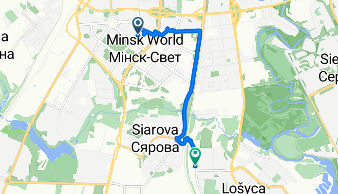 Маршрут в улица Владислава Сырокомли