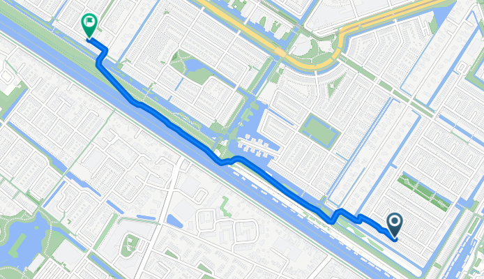 Middelveldsche Akerpolder, Amsterdam naar Turbón, Amsterdam