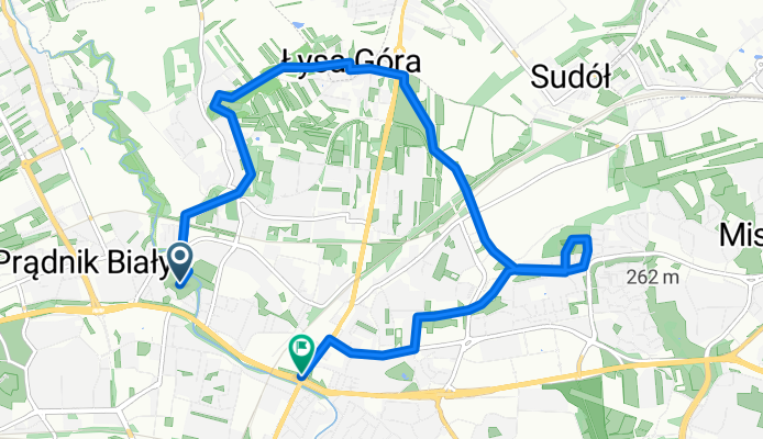 Park Kościuszki - Las Witkowicki - Park Reduta