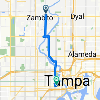 Route in Tampa