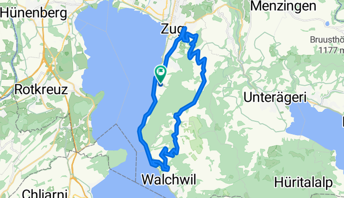 Fuchsloch, Oberwil b. Zug nach Fuchsloch, Oberwil b. Zug