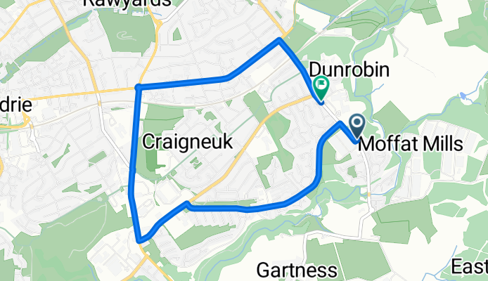 Home 5.5km Run Route