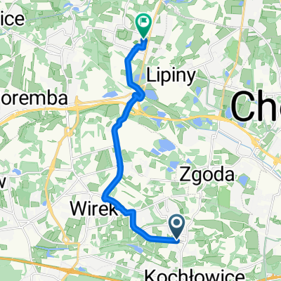 Górnośląska, Ruda Śląska do Czereśniowa, Ruda Śląska