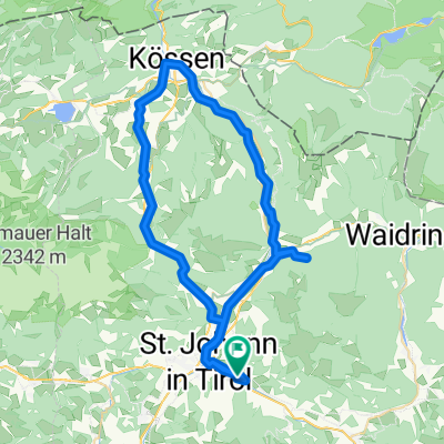 St. Johann - Große Runde umgekehrt