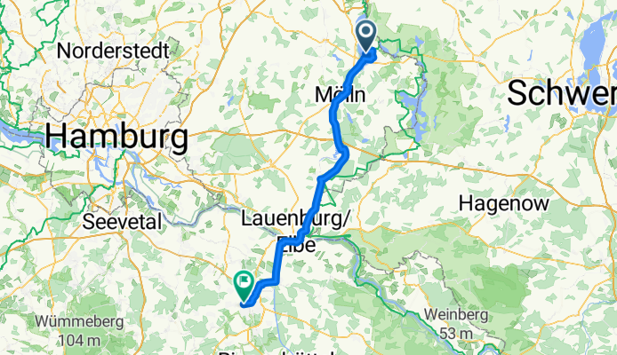 Von Ratzeburg nach Lüneburg