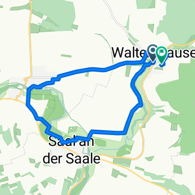Rundweg Waltershausen/Saal/Wülfershausen