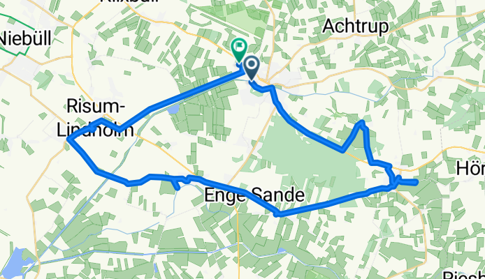 Kokkedahler Weg nach Amrumer Weg