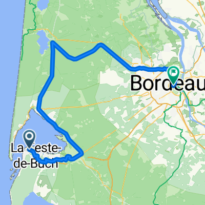 Von Arcachon bis Bordeaux
