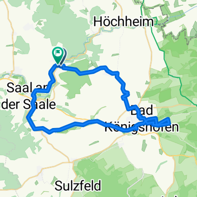 Rundweg Waltershausen/Aubstadt/KÖN/Großeibstadt